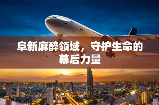 阜新麻醉领域，守护生命的幕后力量