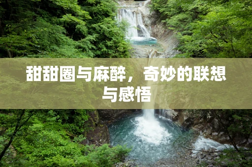 甜甜圈与麻醉，奇妙的联想与感悟