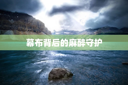 幕布背后的麻醉守护