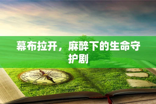 幕布拉开，麻醉下的生命守护剧