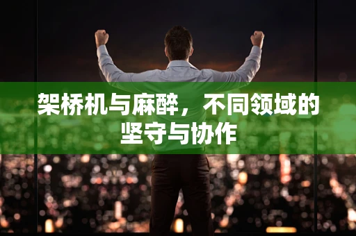 架桥机与麻醉，不同领域的坚守与协作