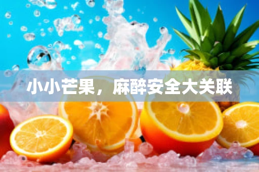 小小芒果，麻醉安全大关联