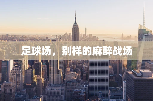 足球场，别样的麻醉战场