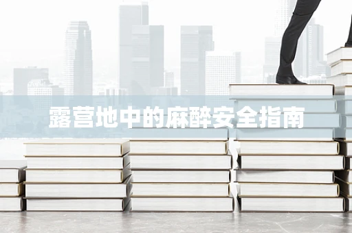 露营地中的麻醉安全指南
