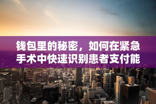 钱包里的秘密，如何在紧急手术中快速识别患者支付能力？
