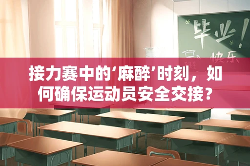 接力赛中的‘麻醉’时刻，如何确保运动员安全交接？