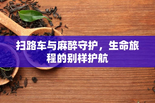 扫路车与麻醉守护，生命旅程的别样护航