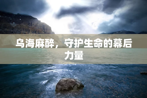 乌海麻醉，守护生命的幕后力量