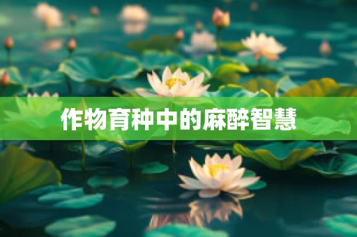 作物育种中的麻醉智慧