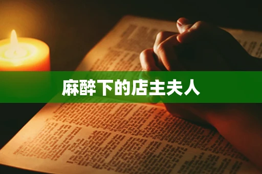 麻醉下的店主夫人