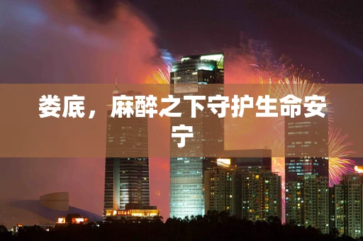 娄底，麻醉之下守护生命安宁