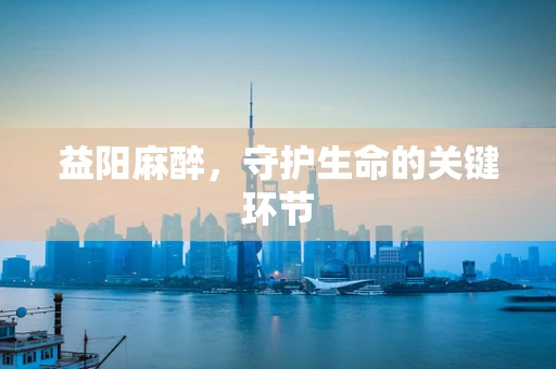 益阳麻醉，守护生命的关键环节