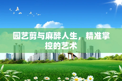 园艺剪与麻醉人生，精准掌控的艺术