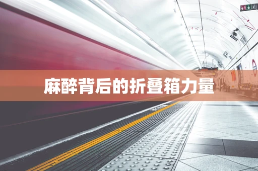 麻醉背后的折叠箱力量