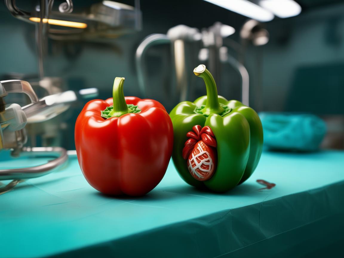 彩椒，手术室里的别样小助手