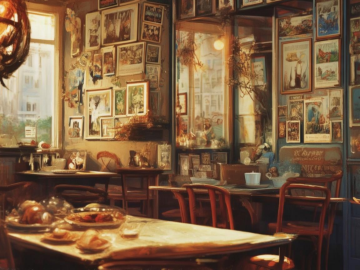 咖啡馆里的麻醉遐思